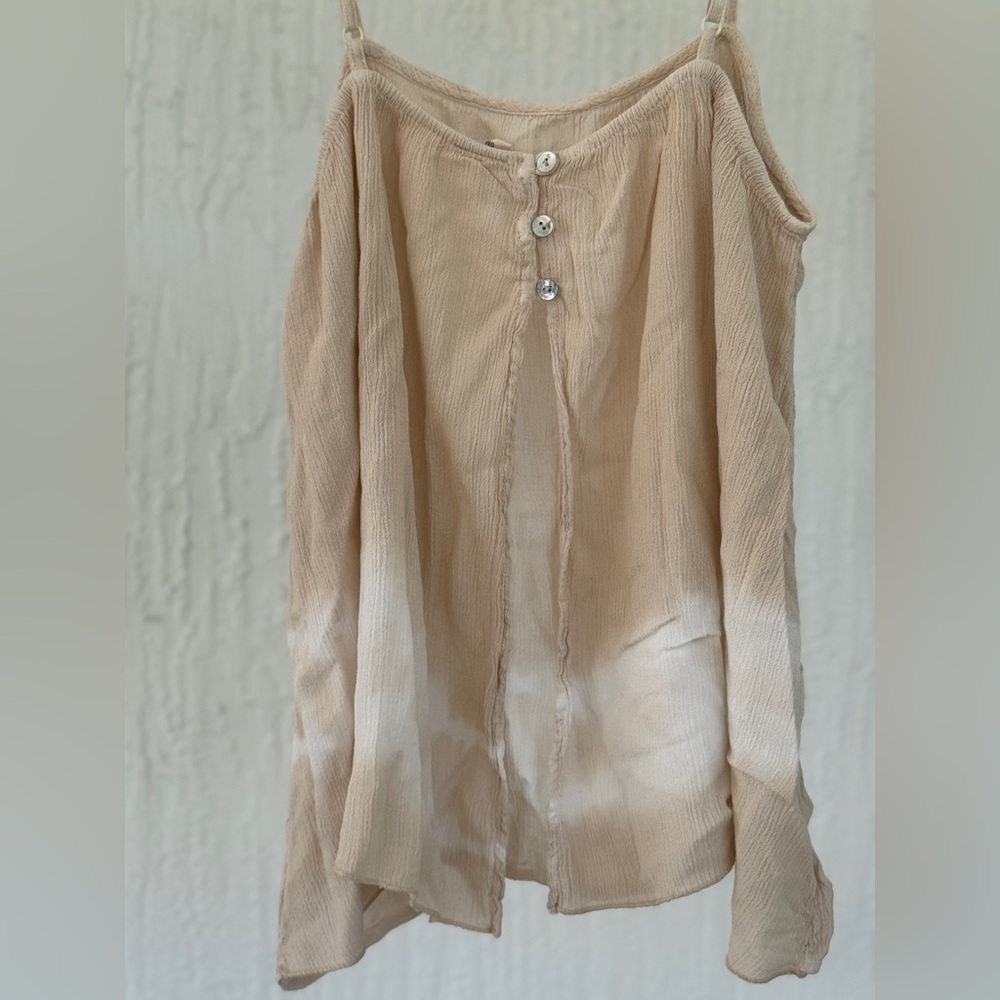 Elegant Beige Women's Blouse